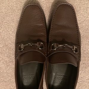 Monte Rosso Mens Penny Loafers